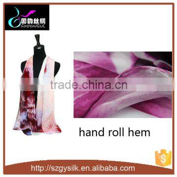 fashion chiffon silk shawl scarf