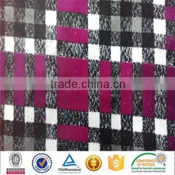 4way velour spandex brush fabric