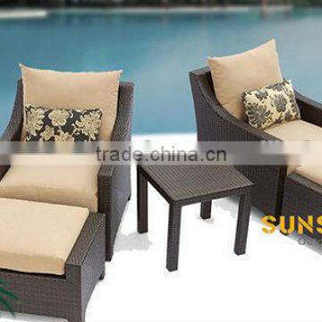 Rattan furniture aluminum sofa