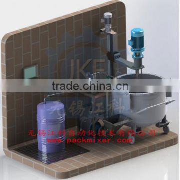 High Shear Emulsifier/Powder Liquid Mixer/Homogenizer with Tanks