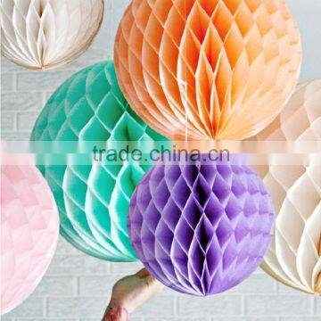 2016 Ball Lanterns Honeycomb Tissue Paper Balls Party Supplies