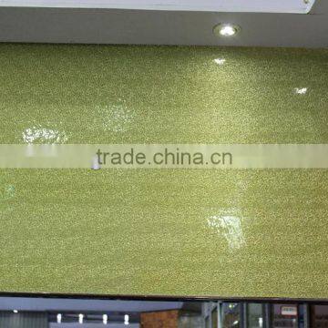 Golden Diamond patterned glass mirror