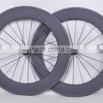 Chinese cheap OEM super light 88mm carbon road bike wheelset/rim clincher, U shape toray T700 carbon wheelset/rim clincher