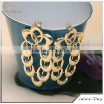 dubai gold jewelry earring