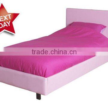 pink leather bed , pu leather bed, cheap leather bed