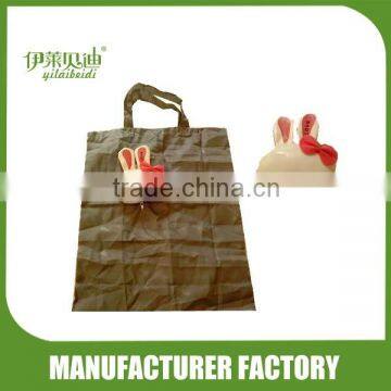 Lovely cartoon foldable shopping bag