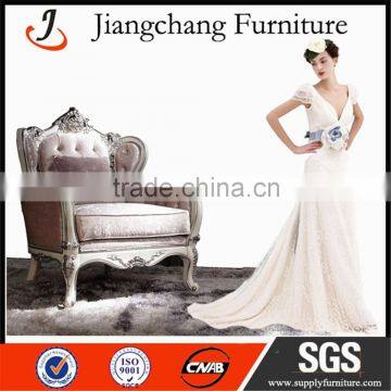 Royal Wedding Gray King Chair JC-K19