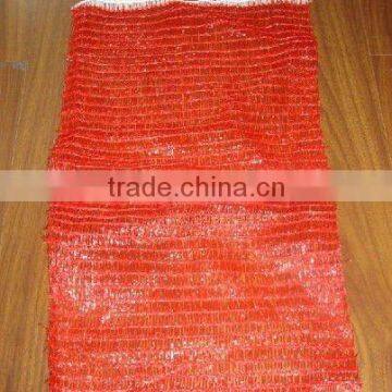 2012 virgin material red raschel bag for vegetable with OEM service