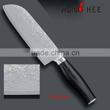 Damascus Japanese Santoku Knife