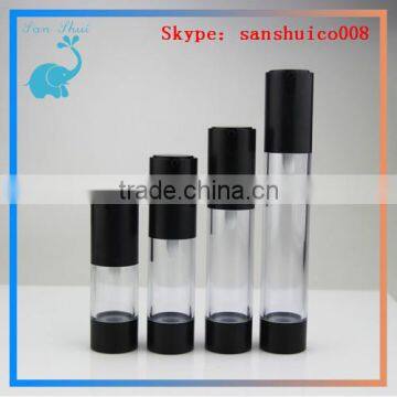 cosmetic serum pocket airless pump bottle black 15ml 30ml 50ml 100ml                        
                                                Quality Choice