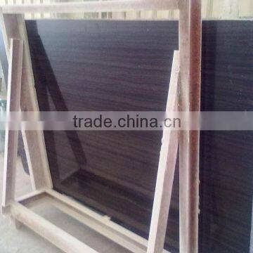 Chinese polished Imperial black marble slabs