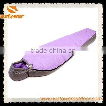 Luxury mummy goose down Cold Weather Sleeping Bag