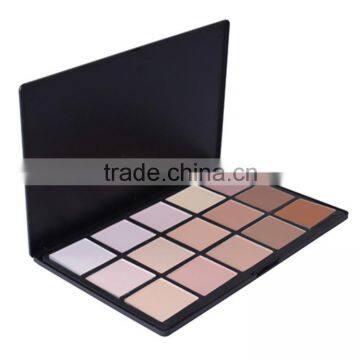 Natural Looking Long Lasting Smooth Oil Control 15 Color Pressed Powder Compact Wholesale photo-2