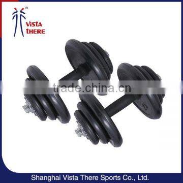 10kg 15kg 20kg 30kg Gym Adjustable Rubber Dumbbells Set For Sale