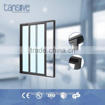 2016 top supplier Tansive construction aluminium office door with glass window