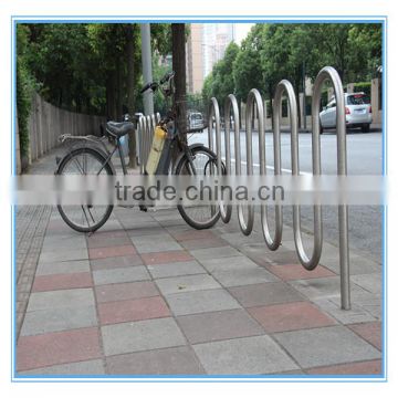 Stainless Steel Wave Bike Stands