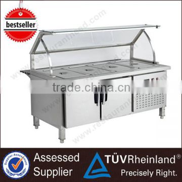 New Style Buffet Equipment Stainless Steel Restaurant Buffet Equipment