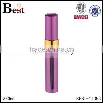 newest refill and 2ml 3ml mini remove perfume bottle for travelling