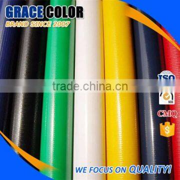 Good Tear strength PVC Waterproof Plasic Coated Canvas Tarpaulin for Tent Tarp