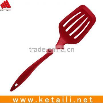 High quality silicone skimmer with stainless steel handle