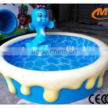 Indoor Lotus Pond Kids Magnetic Fishing Game Machine for 14 Kids Together photo-6