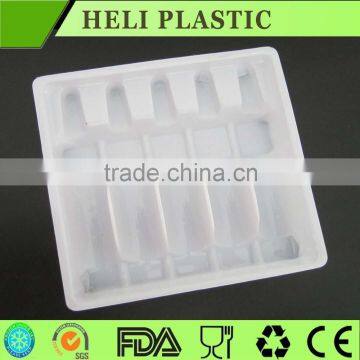 5ml*5 units PVC insert plastic vial tray medication ampolue container