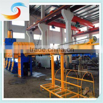 Gantry shear and pack machine for waste steel