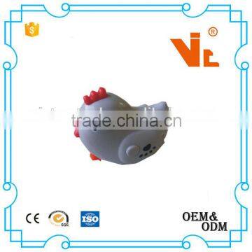 V-T09-23 Custom novelty animal chicken shape plastic measuring tape