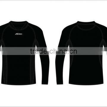 2014 blank black compression shirts