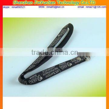 sublimation printing lanyards with metal hook