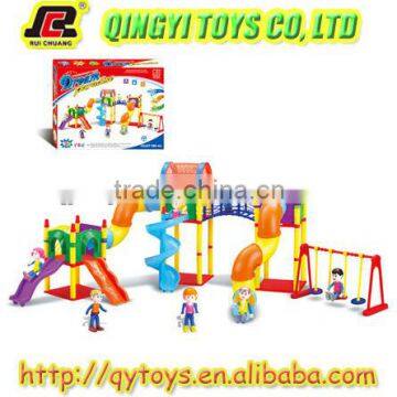 block paradise series toy DIY game for inteligent