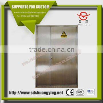 Hospital x-ray protection lead door