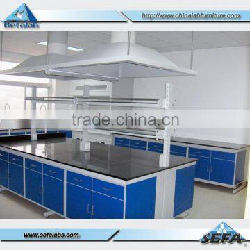 Chemistry Laboratory Furniture Full Steel Work Top