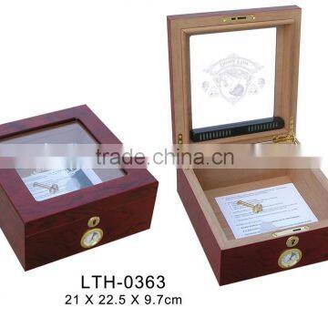 wooden cigar humidor supplier