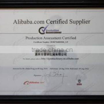Alibaba.com Certificate Supplier