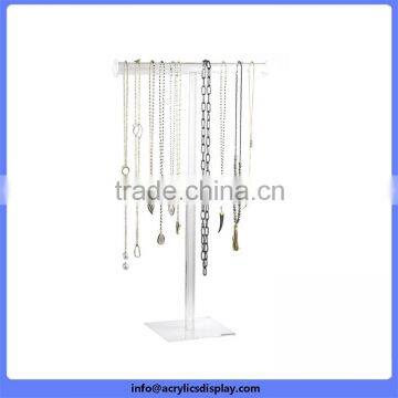 Low price latest high class acrylic jewelry display