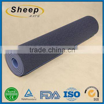 Wholesale custom anti slip 6mm soft high quality yoga mat