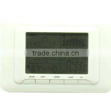 weather station lcd clock