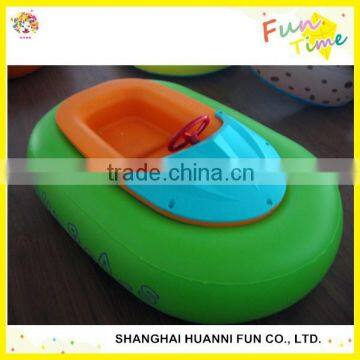 2015 newly design PVC inflatable electric bumper boat with pool price