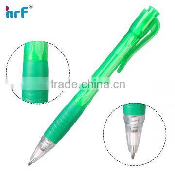 Unique ball pen with quadrilateral barrel ,retractable ball pen