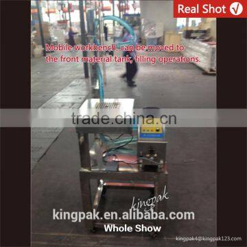 RP200 With Mobile Workbench Manual High Viscosity Liquid Filling Machine photo-3