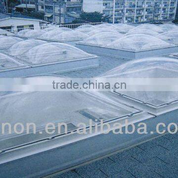 PC092 3mm sun dome for skylight / pyramid PC solid sheet for pool roof