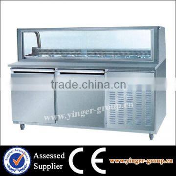 YGWMG1 Commercial Refrigeration Equipment Pizza Refrigerated Display