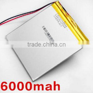 NEW! 4594105 3.7V 6000mah A++ Lithium Polymer Battery with Protection Board