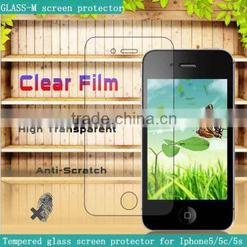 cellular phones dealers in usa of tempered glass screen protector for Iphone5/5c/5s