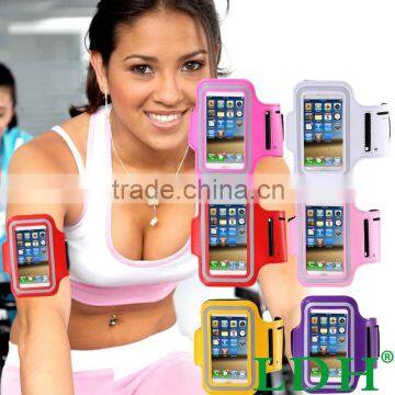 For Apple Iphone 4 4S 5 5G 5s Waterproof Gym Running Arm Band Cover Durable Sports Arm Holder Pounch Belt Case Phone Accessories photo-6
