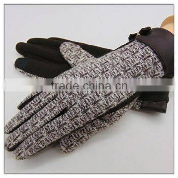 Flashlight Smartwool Knitted Lady Hand Gloves