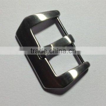 High quality solid polished watch buckles wholesale