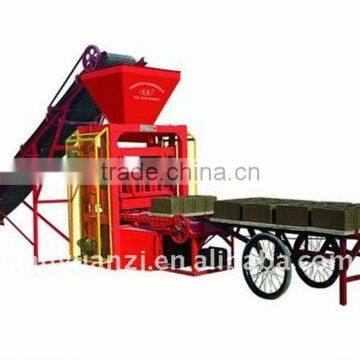 Hot Sell QTJ4-26C small semi concrete holo bricks machine