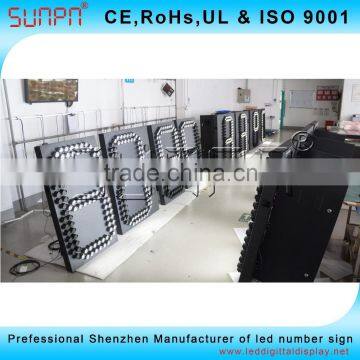 Iran 45Inch White Color 88:88 and 88:88:88 Time and Temp Led Sign and Digitals Time Clock photo-6